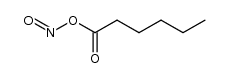 hexanoic nitrous anhydride Structure