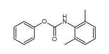 phenyl-N-(2,6-dimethylphenyl)carbamate Structure