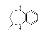 1H-2,3,4,5-tetrahydro-2-methyl-1,5-benzodiazepine结构式