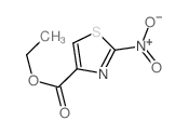 ethyl 2-nitro-1,3-thiazole-4-carboxylate结构式