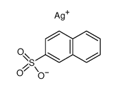 silver(I) naphthalene-2-sulfonate结构式