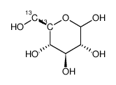 d-[5,6-13c2]glucose Structure