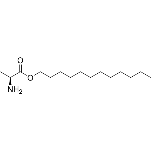 Dodecyl L-alaninate Structure