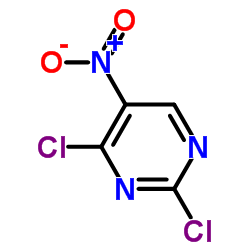 2,4-Dichloro-5-nitropyrimidine structure