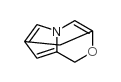 3,7-Methano-1H-pyrrolo[2,1-c][1,4]oxazine(9CI) structure