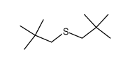 dineopentyl sulfide Structure