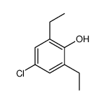 4-chloro-2,6-diethylphenol结构式