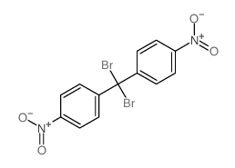 1-[dibromo-(4-nitrophenyl)methyl]-4-nitro-benzene结构式