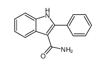 2-Phenylindole-3-carboxamide结构式