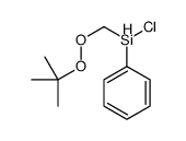 tert-butylperoxymethyl-chloro-phenylsilane Structure