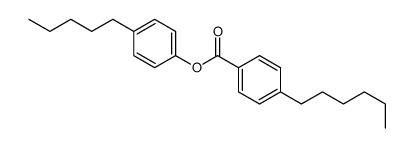 (4-pentylphenyl) 4-hexylbenzoate Structure