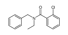 N-Benzyl-2-chloro-N-ethylbenzamide structure