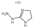 2-Hydrazino-2-Imidazoline Hydrobromide structure