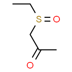 2-Propanone, 1-(ethylsulfinyl)-, (-)- (9CI)结构式