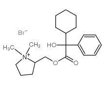 oxypyrronium bromide Structure