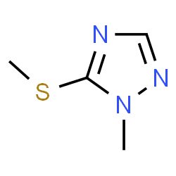 1H-1,2,4-Triazole,1-methyl-5-(methylthio)-(9CI) Structure