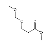 methyl 3-(methoxymethoxy)propanoate Structure