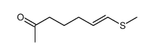 7-methylsulfanyl-hept-6-en-2-one Structure