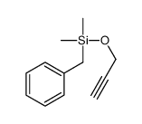 benzyl-dimethyl-prop-2-ynoxysilane结构式