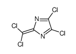 4,5-dichloro-2-(dichloromethylidene)imidazole结构式
