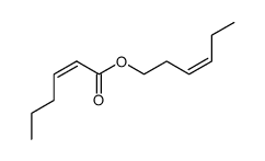 cis-3-Hexenyl-cis-2-hexenoat结构式