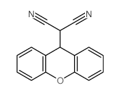 Xanthene-9-malononitrile结构式