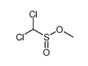 methyl dichloromethanesulfinate Structure