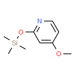 Pyridine, 4-methoxy-2-[(trimethylsilyl)oxy]- (9CI) structure