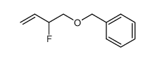 (S)-(((2-fluorobut-3-en-1-yl)oxy)methyl)benzene结构式