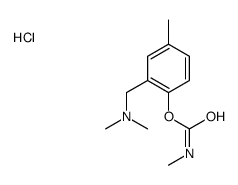 dimethyl-[[5-methyl-2-(methylcarbamoyloxy)phenyl]methyl]azanium,chloride结构式