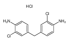 3,3'-dichloro-4,4'-diaminodiphenylmethane dihydrochloride结构式