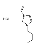 1-butyl-3-ethenyl-1,2-dihydroimidazol-1-ium,chloride Structure