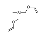 bis(ethenoxymethyl)-dimethylsilane结构式