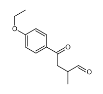 Benzenebutanal, 4-ethoxy-alpha-methyl-gamma-oxo- (9CI)结构式