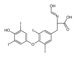 N-Formyl Thyroxine Structure