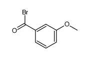 Benzoyl bromide, 3-methoxy- (9CI) Structure