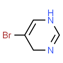 Pyrimidine,5-bromo-1,4-dihydro-(9CI) Structure