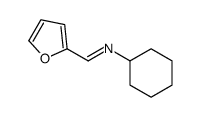 N-cyclohexyl-1-(furan-2-yl)methanimine Structure