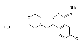 7-methoxy-4-morpholinomethyl-1-hydrazinophthalazine Structure