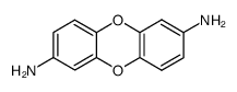 dibenzo[1,4]dioxin-2,7-diyldiamine结构式