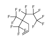 5,5,6,6,7,7,7-heptafluoro-4,4-bis(trifluoromethyl)hept-1-ene Structure