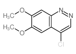 4-Chloro-6,7-dimethoxy-cinnoline结构式