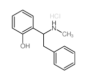 2-(1-methylamino-2-phenyl-ethyl)phenol Structure