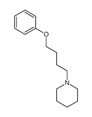 1-(4-phenoxybutyl)piperidine Structure