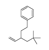 5,5-Dimethyl-3-phenethyl-1-hexene结构式