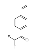 Ethanone, 1-(4-ethenylphenyl)-2,2-difluoro- (9CI)结构式