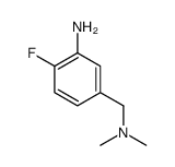 Benzenemethanamine, 3-amino-4-fluoro-N,N-dimethyl- (9CI) picture