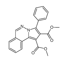 Dimethyl 3-Phenylpyrrolo[2,1-a]phthalazine-1,2-dicarboxylate结构式