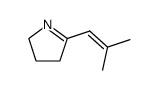 2H-Pyrrole,3,4-dihydro-5-(2-methyl-1-propenyl)-(9CI) picture