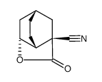 3-cyano-4-oxo-5-oxatricyclo[4.3.1.03,7]decane结构式